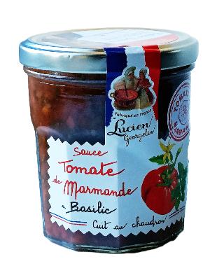 Sauce Tomate De Marmande au Basilic 300 Grs